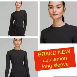 BRAND NEW❣️LULULEMON Black Long Sleeve Shirt ❣️